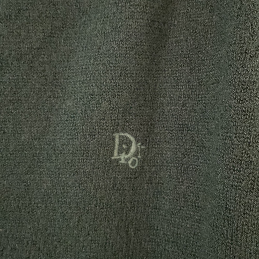 Christian Dior Man Sweater size XL excellent condition color dark green - Picture 2 of 16